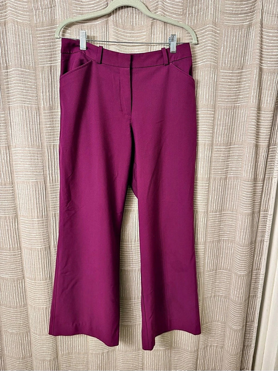 Worthington Pants - Worthington Purple wide leg dress Pants size 10